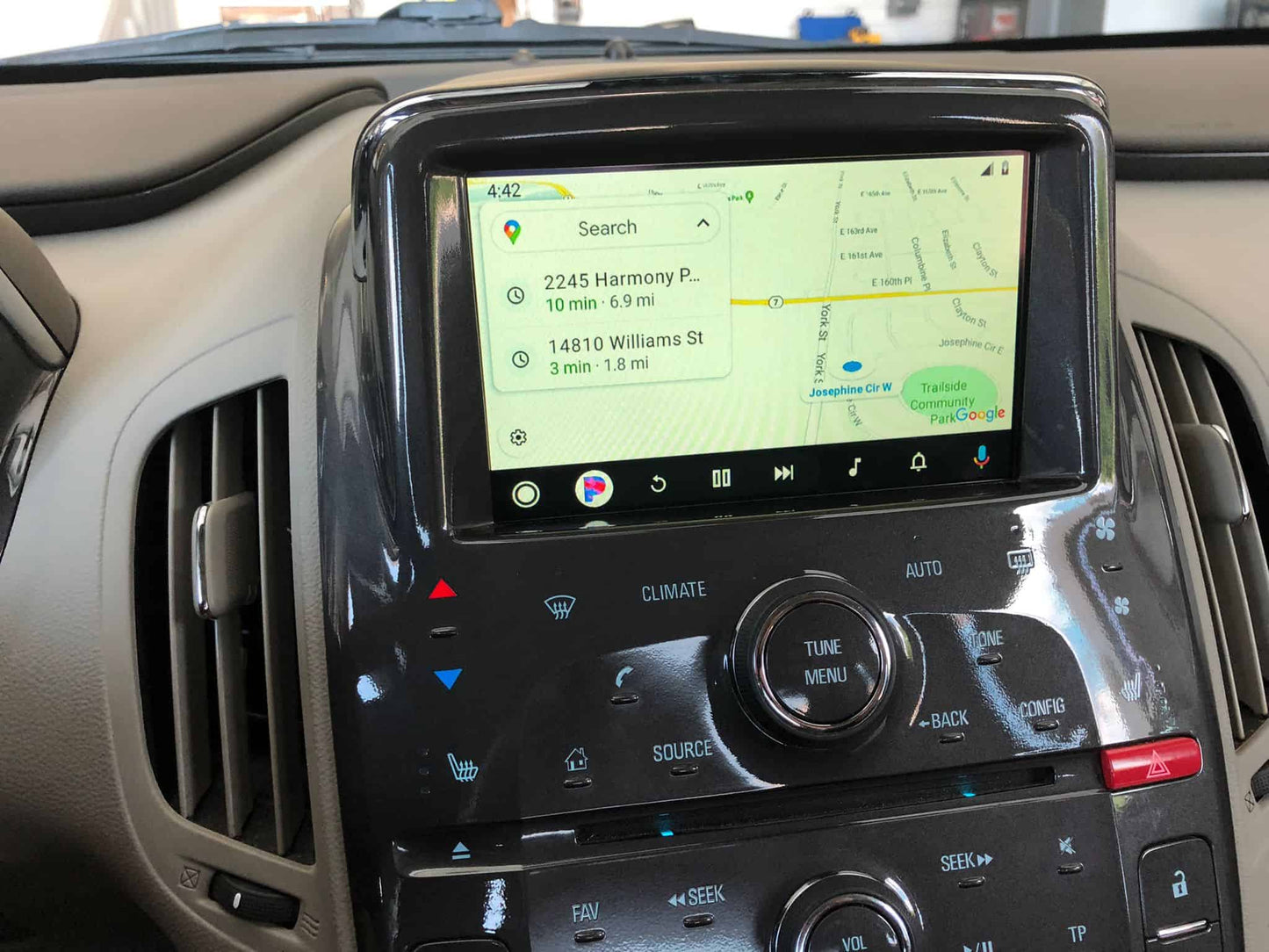 2011 - 2015 CHEVY VOLT AUTOPLAY FOR CARPLAY AND ANDROID AUTO WITH SMARTPHONE MIRRORING FUNCTIONALITY