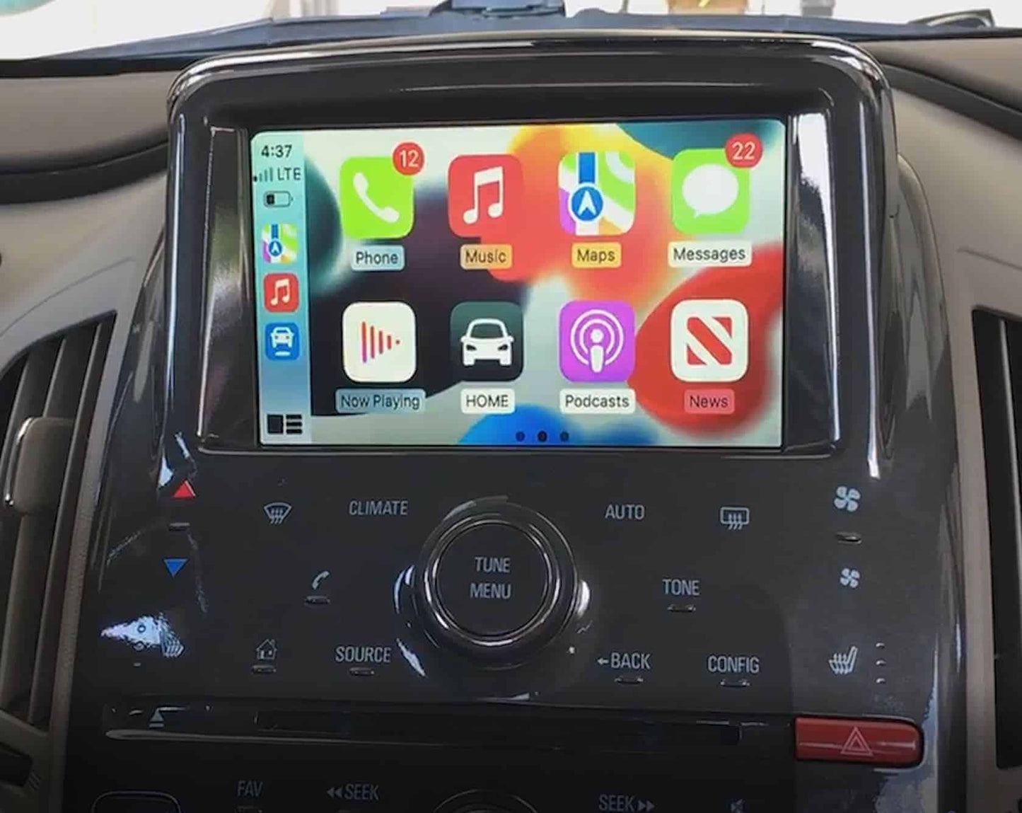 2011 - 2015 CHEVY VOLT AUTOPLAY FOR CARPLAY AND ANDROID AUTO WITH SMARTPHONE MIRRORING FUNCTIONALITY